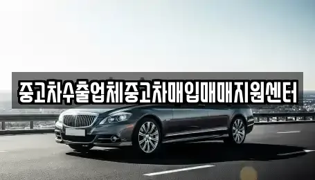 충청남도 보령시 명천동 중고차매입 전문 중고차수출업체중고차매입매매지원센터
