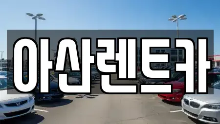 충청남도 천안시 서북구 직산읍 렌트카 전문 아산렌트카