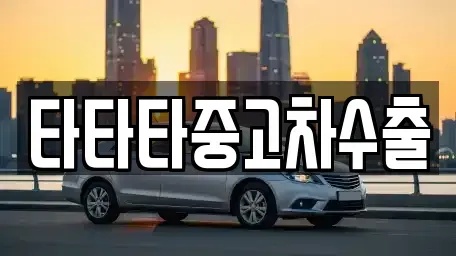 충청북도 청주시 상당구 가덕면 중고차 전문 타타타중고차수출