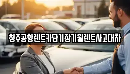 충청북도 청주시 상당구 남문로1가 렌트카 전문 청주공항렌트카단기장기월렌트사고대차