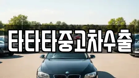 충청북도 청주시 상당구 남문로1가 중고차 전문 타타타중고차수출