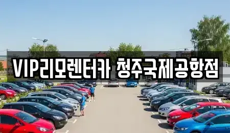 충청북도 청주시 청원구 북이면 렌트카 전문 VIP리모렌터카 청주국제공항점