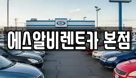 충청북도 청주시 청원구 사천동 장기렌트카 전문 에스알비렌트카 본점