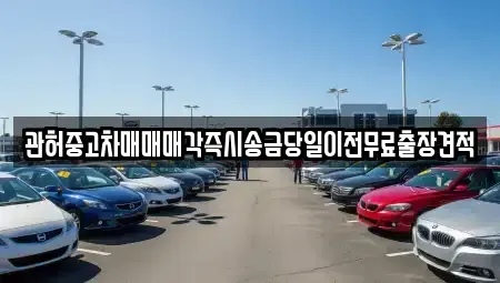 충청북도 청주시 청원구 사천동 중고차매매 전문 관허중고차매매매각즉시송금당일이전무료출장견적