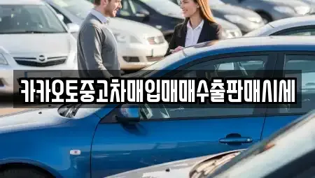 충청북도 청주시 청원구 사천동 중고차매입 전문 카카오토중고차매입매매수출판매시세