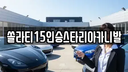 충청북도 충주시 산척면 렌트카 전문 쏠라티15인승스타리아카니발